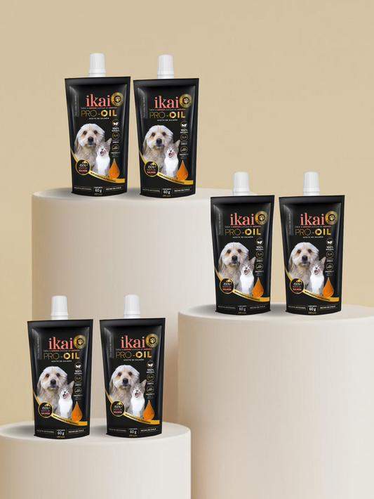 PACK PERRO/GATO: 6 ACEITES