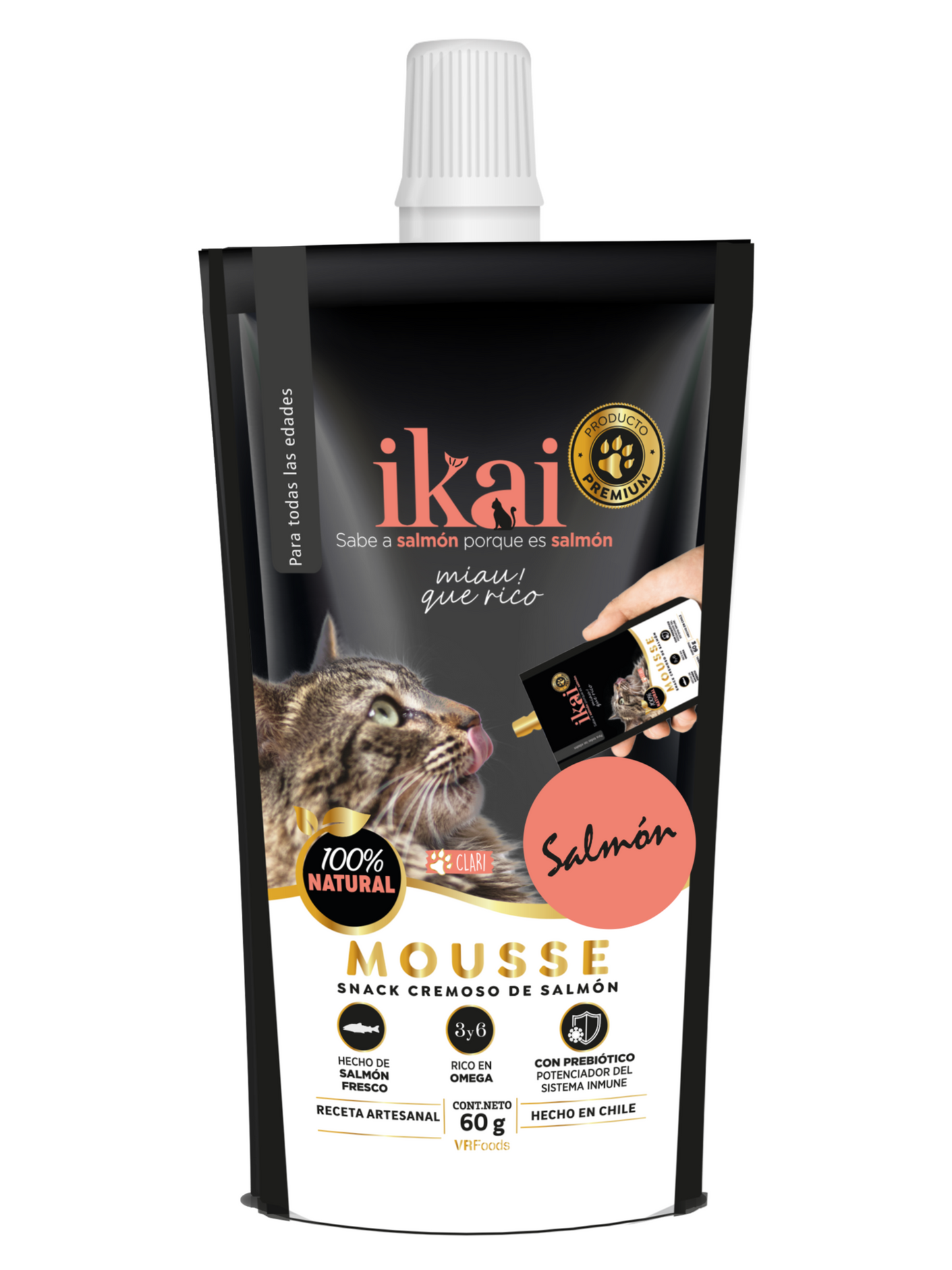 PACK GATO: 3 MOUSSE + 3 ACEITES